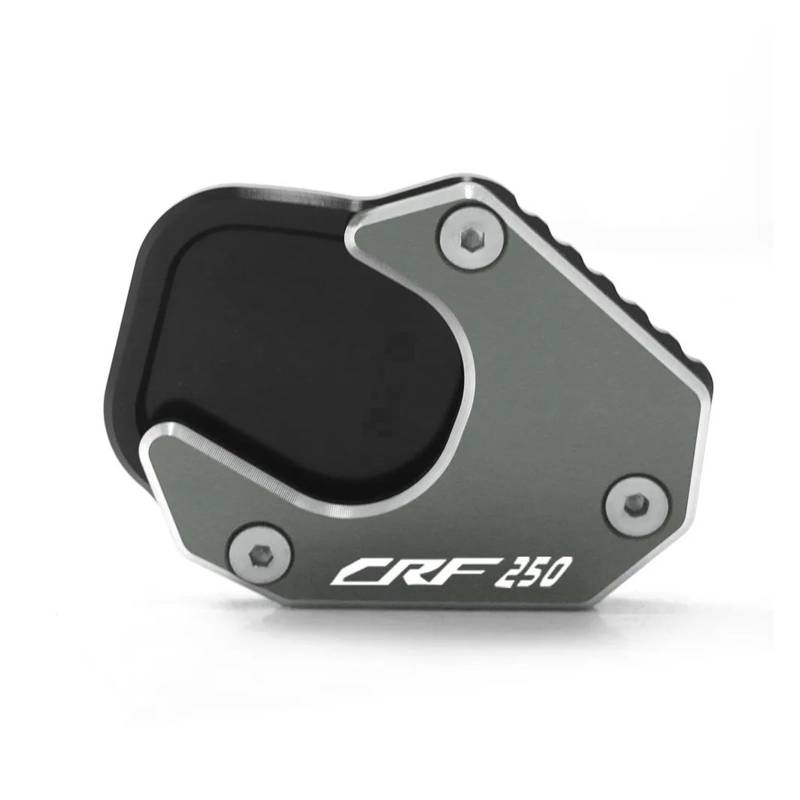 Für H&ONDA CRF 250 Für RALLY CRF250L 2017-2023 Motorrad CNC Kickstand Fuß Seitenständer Verlängerung Pad Stützplatte Vergrößern Ständer(Titanium) von HBJzxlOK