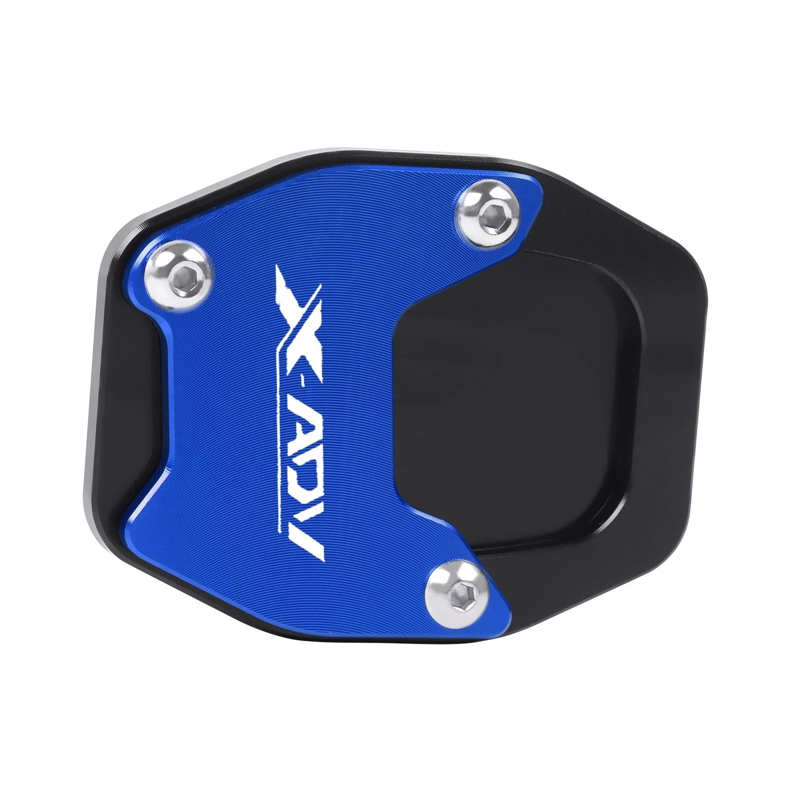 Für H&ONDA XADV X-ADV 750 2014–2023 X ADV Motorrad Fußseitenständer Pad Platte Kickstand Enlarger Support Extension(21-23 blue) von HBJzxlOK