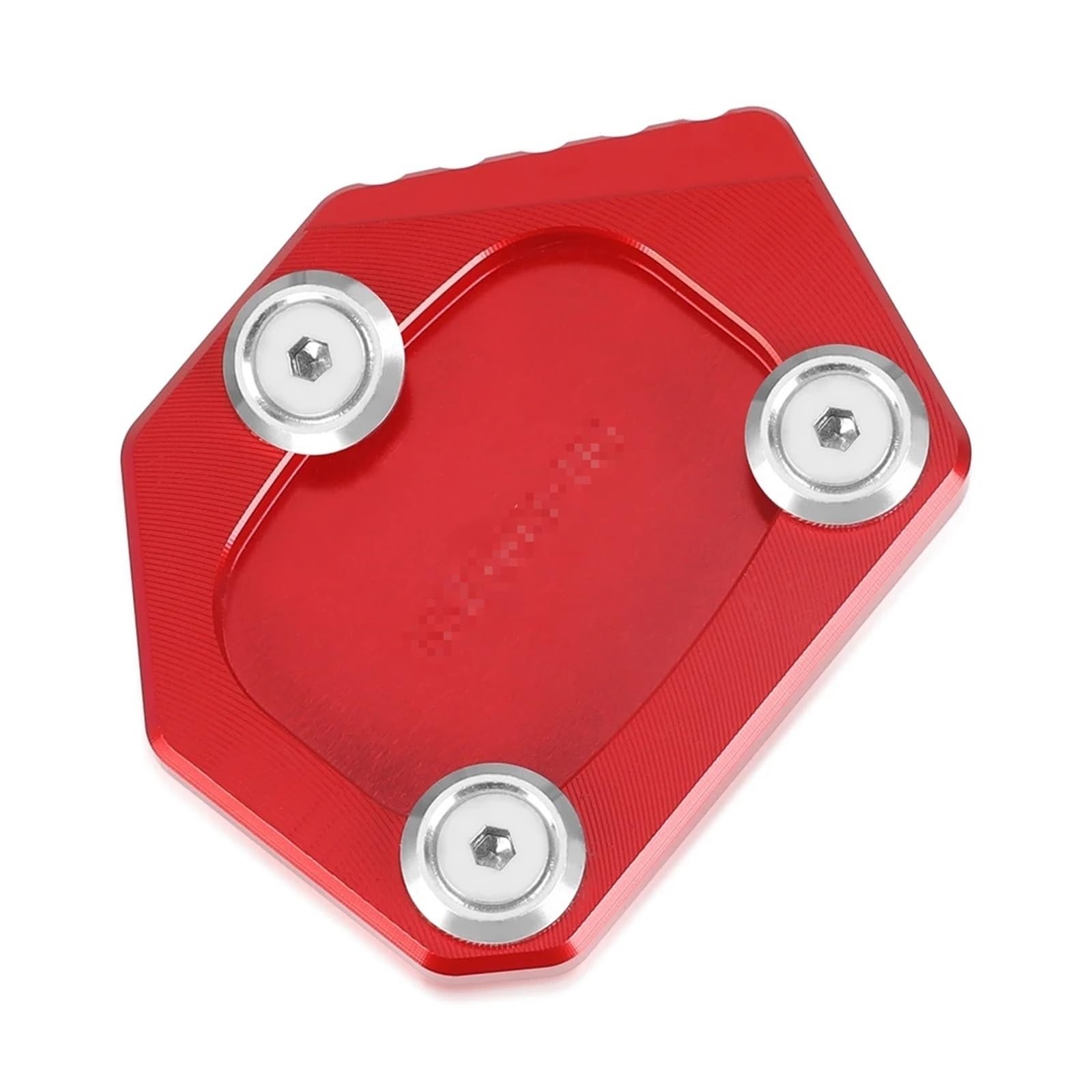 Für H&onda CB125R CB300R NEO für SPORTS CAFE CB300F Motorräder CNC SideKickstand Stand Enlarger Extension Plate(Red) von HBJzxlOK