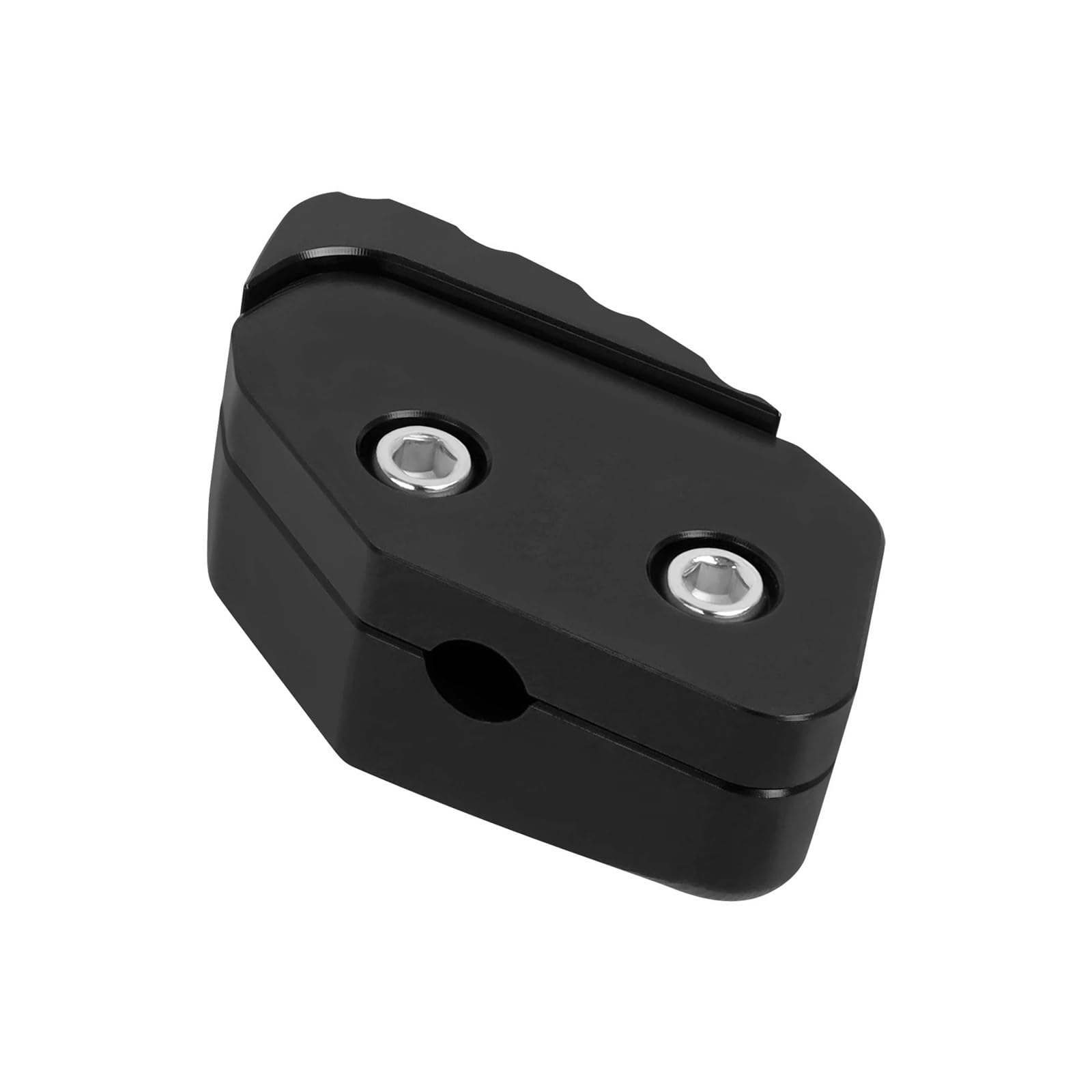 Für H&onda Für FORZA 350 300 NSS350 Für FORZA 350 300 125 NSS 350 2001-2024 Motorrad Fußseitenständer Vergrößerungsplatte Kickstand Extension Pad(Noir) von HBJzxlOK