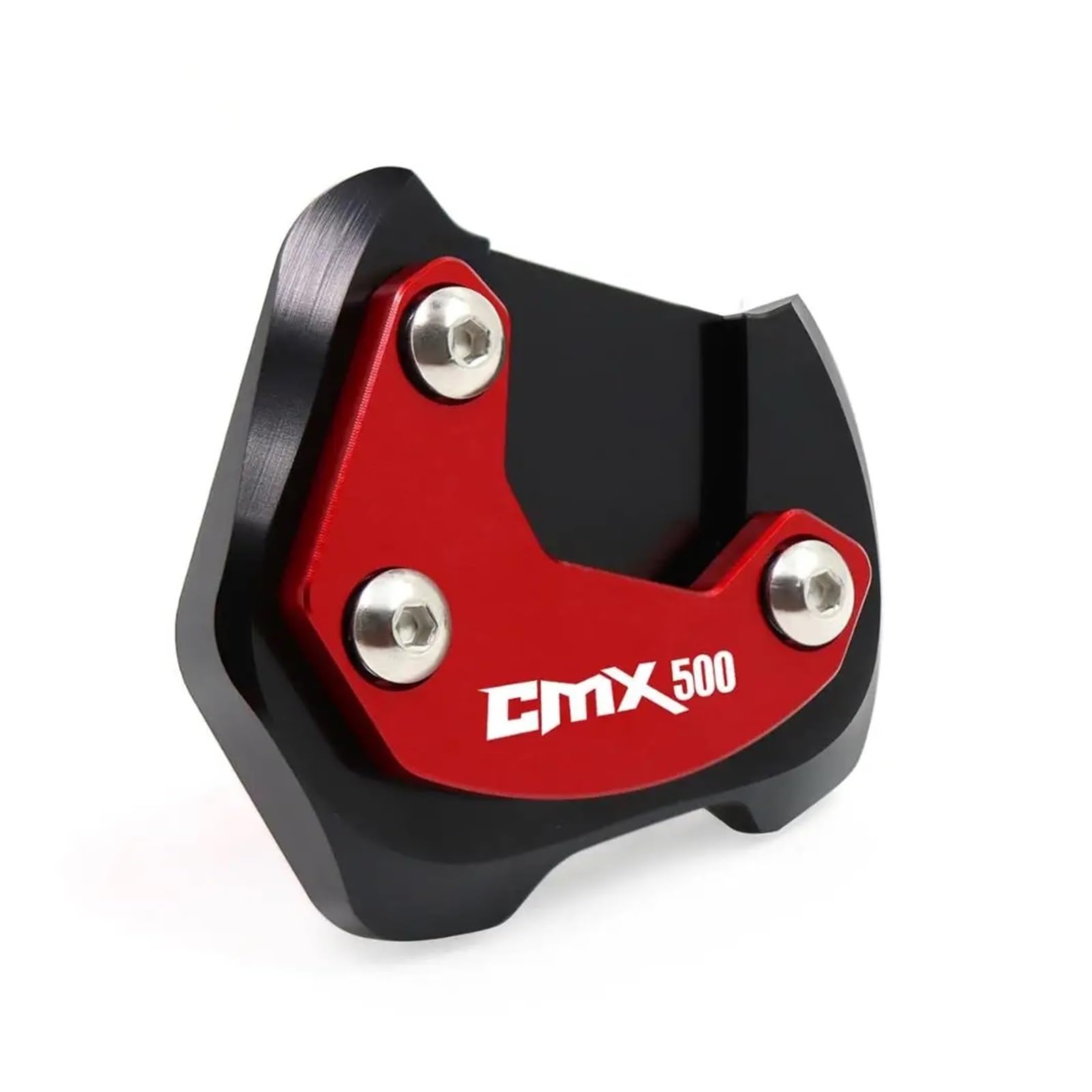 Für H&onda Für Rebel CMX300 CMX500 CMX 300 500 Motorrad Kickstand Verlängerung Fuß Seitenständer Vergrößerer Stützplatte Pad(Red 2) von HBJzxlOK