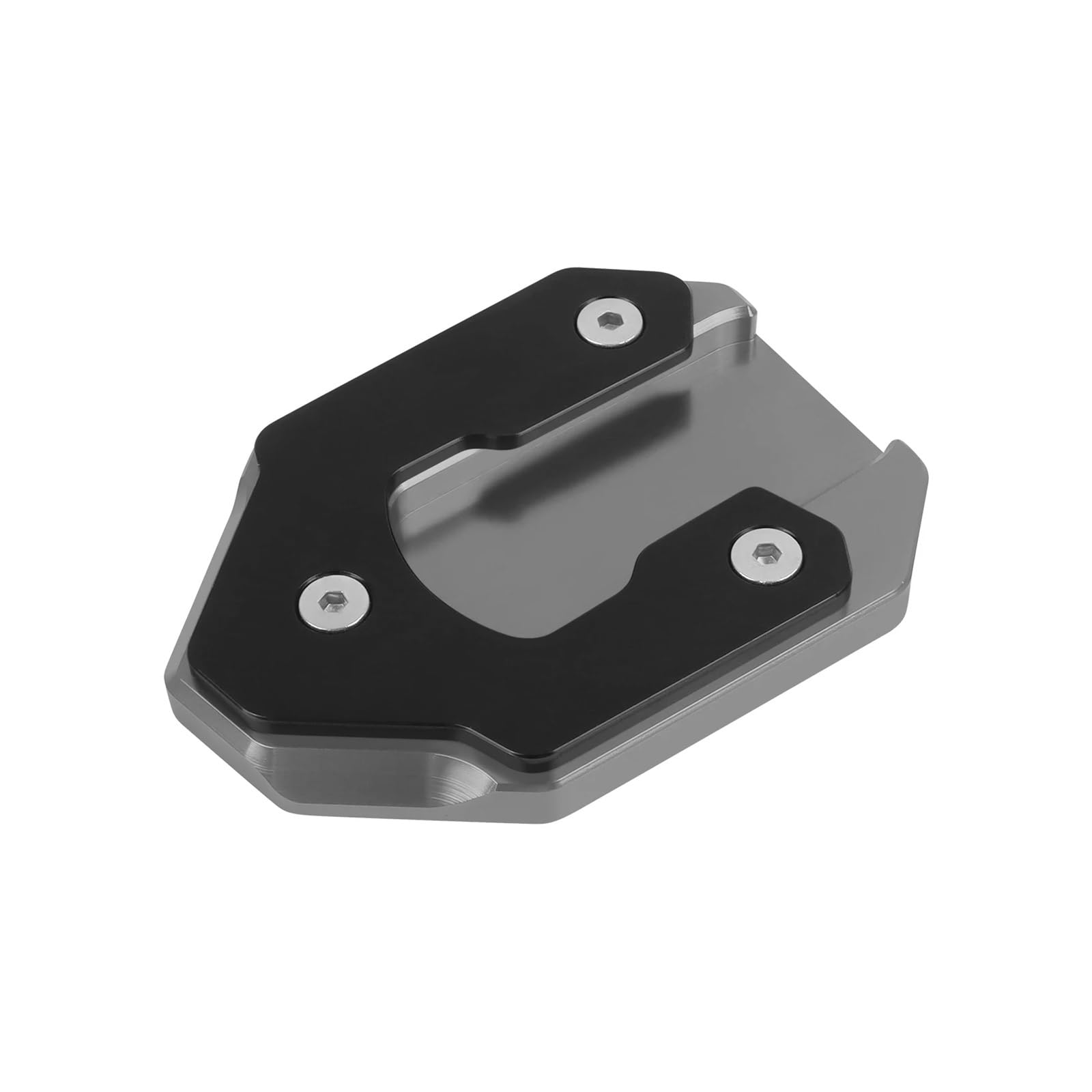 Für K&AWASAKI Für Vulcan S 650 VN650 VN 650 2015-2023 Motorrad CNC Kickstand Fuß Seitenständer Verlängerung Vergrößerer Stützplatte Pad(Titanium) von HBJzxlOK