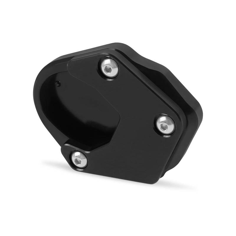 Für K&awasaki Für ELIMINATOR SE 500 450 E500 E450 2023 2024 Motorrad Kickstand Fußseitenständerverlängerung Vergrößerungsplatte Stützpolster(Noir) von HBJzxlOK