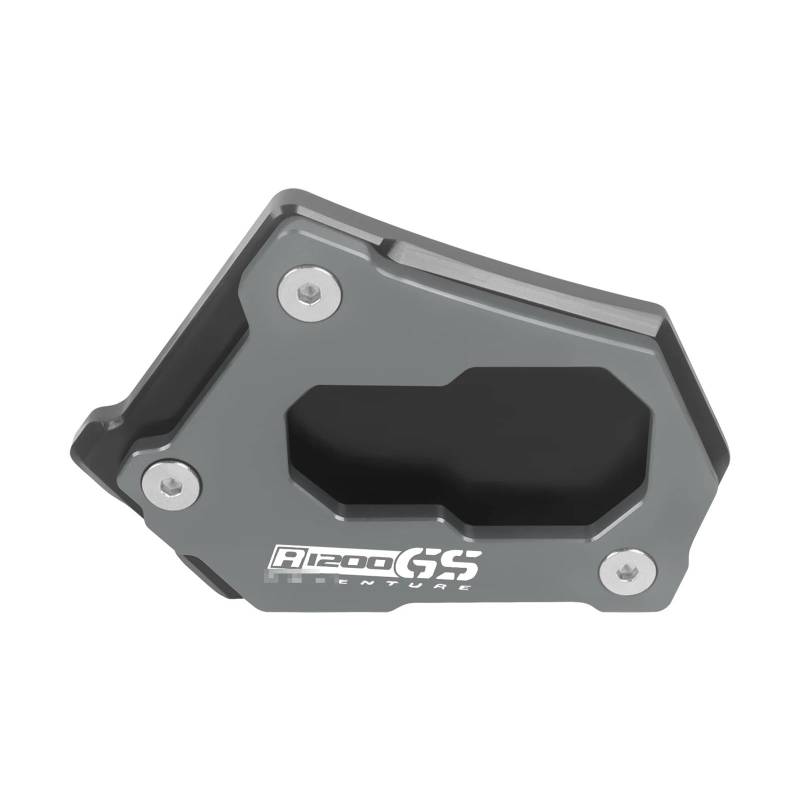 Für R1200GS LC R1200 GS LC ADV Für Abenteuer Rallye 2013-2019 Motorrad Fuß Seite Stehen Verlängerung Platte Kickstand vergrößern Pad(Titanium 2) von HBJzxlOK