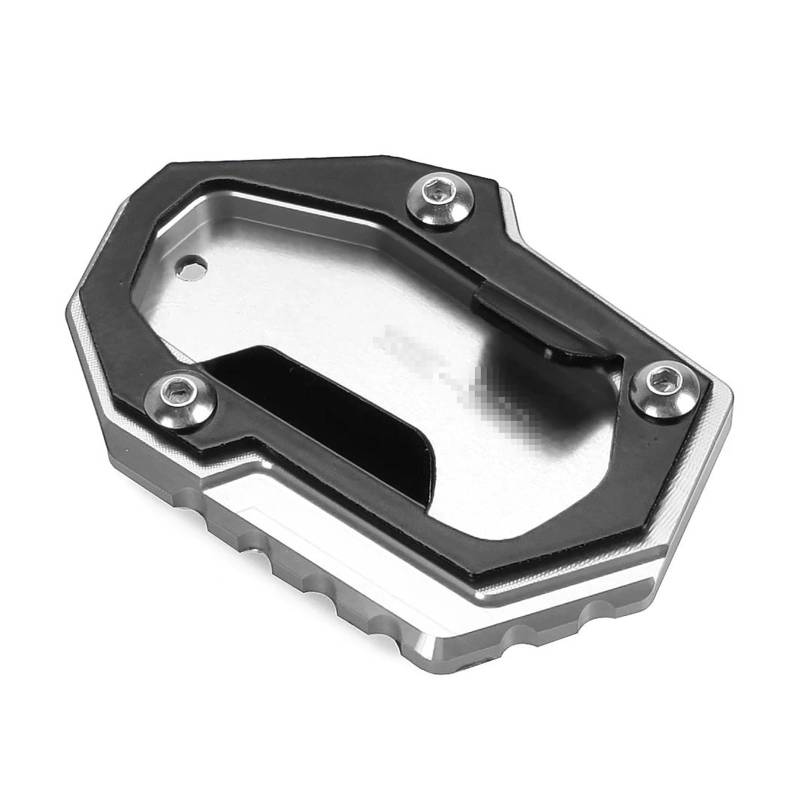 Für R1300GS Für Abenteuer R 1300 GS R 1300GS 2024 2025 Motorrad Kickstand Fuß Seite Stehen Verlängerung Pad Unterstützung platte(Silver) von HBJzxlOK