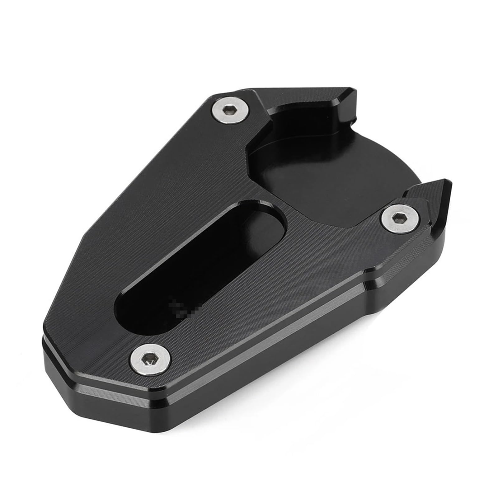 Für S&uzuki SV650 2016-2023 2024 SV650X SFV650 Für Gladius Motorrad Kickstand Verlängerung Fuß Seitenständer Vergrößerungsplatte(Noir) von HBJzxlOK