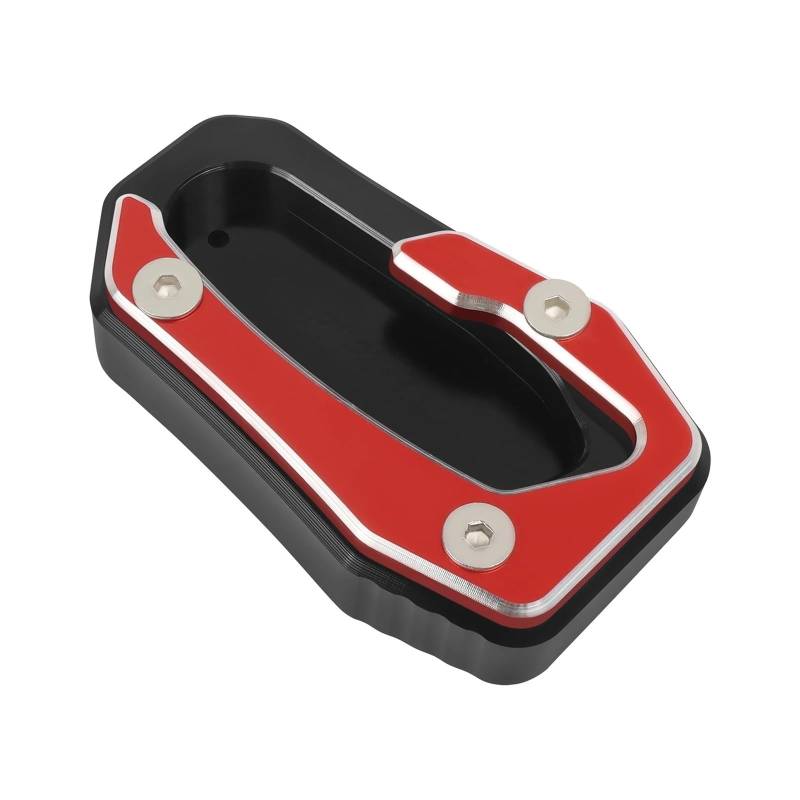 Für Y&AMAHA T-Max 560 TMAX 530 SX DX Für TECH MAX TMAX560 2017-2022 Motorrad Kickstand Fuß Seitenständer Verlängerungspad Vergrößerungsplatte(Red) von HBJzxlOK