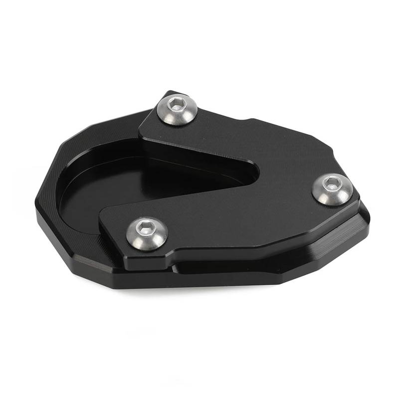 Für Y&AMAHA YZF-R6 YZF R6 YZFR6 YZF R7 YZFR7 Motorrad CNC Kickstand Fuß Seitenständer Verlängerung Pad Stützplatte Vergrößern Ständer(Black5) von HBJzxlOK