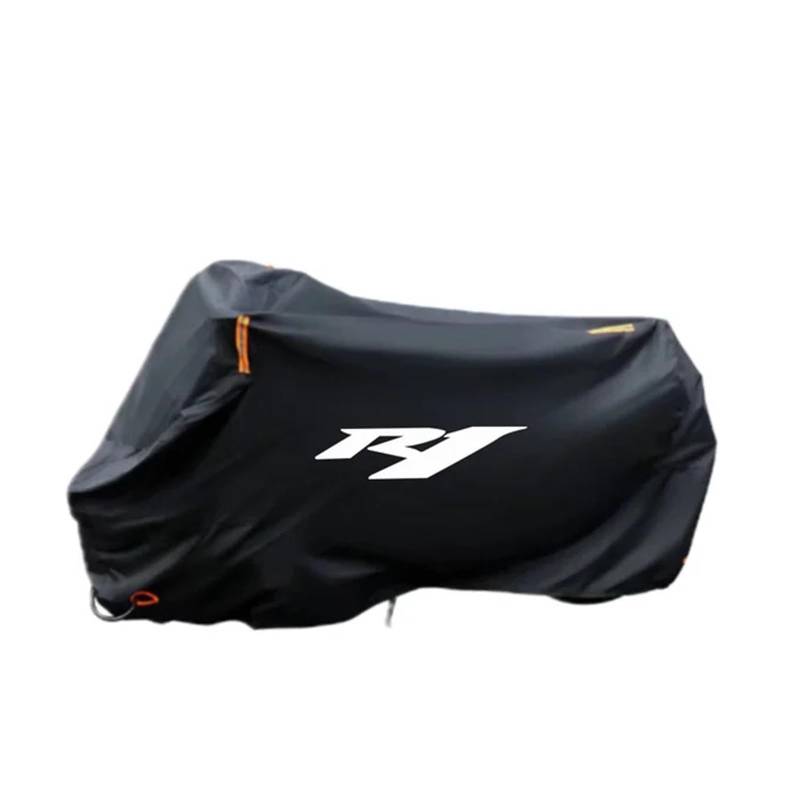 Für Y&AMAHA YZFR1 YZF R1 Dicker 300D Motorrad-Regenschutz, wasserdichter Outdoor-Schutz, Staubschutz(3XL) von HBJzxlOK