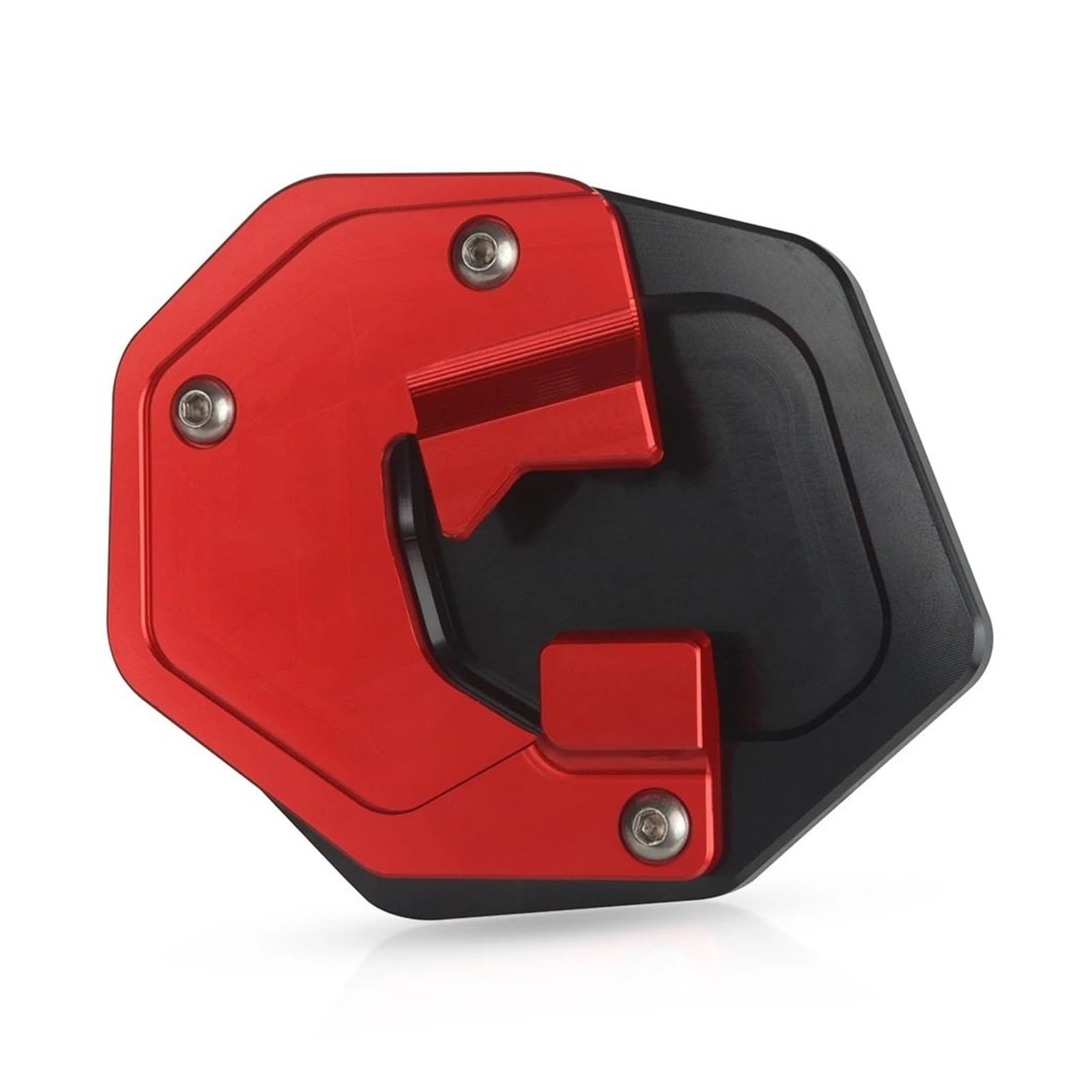 Für Y&amaha Für TENERE 700 Für Rally 2022-2024 XTZ 700 T700 2019-2021 Motorrad Kickstand Fuß Seitenständer Vergrößerungsplatte Pad(Red) von HBJzxlOK