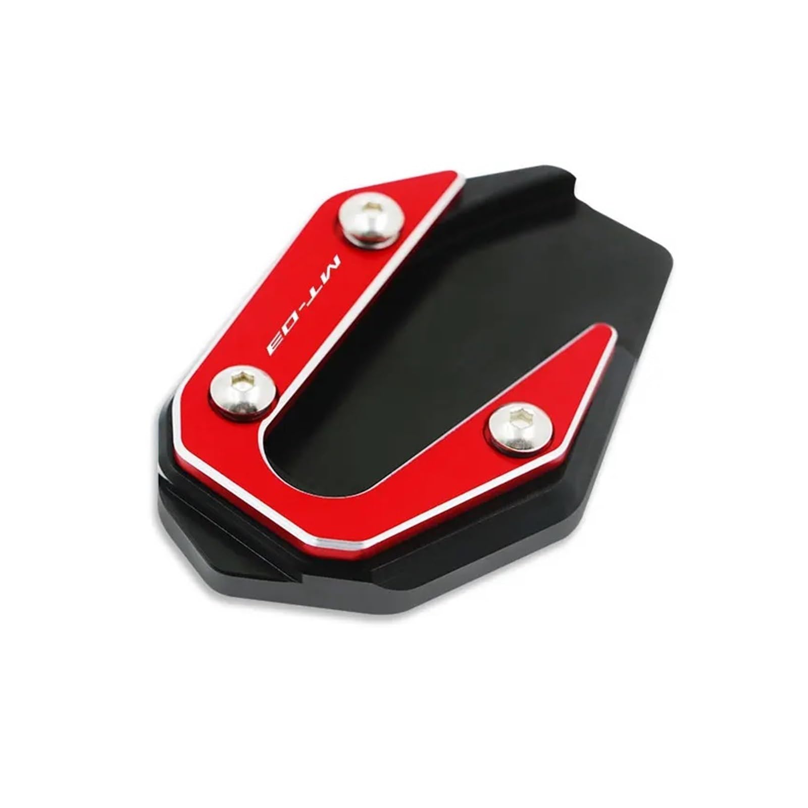 Für Y&amaha MT-03 MT 03 MT03 MT-25 R3 R25 2017-2023 Motorrad CNC Kickstand Fuß Seitenständer Verlängerung Pad Stützplatte Vergrößern(Red 1) von HBJzxlOK