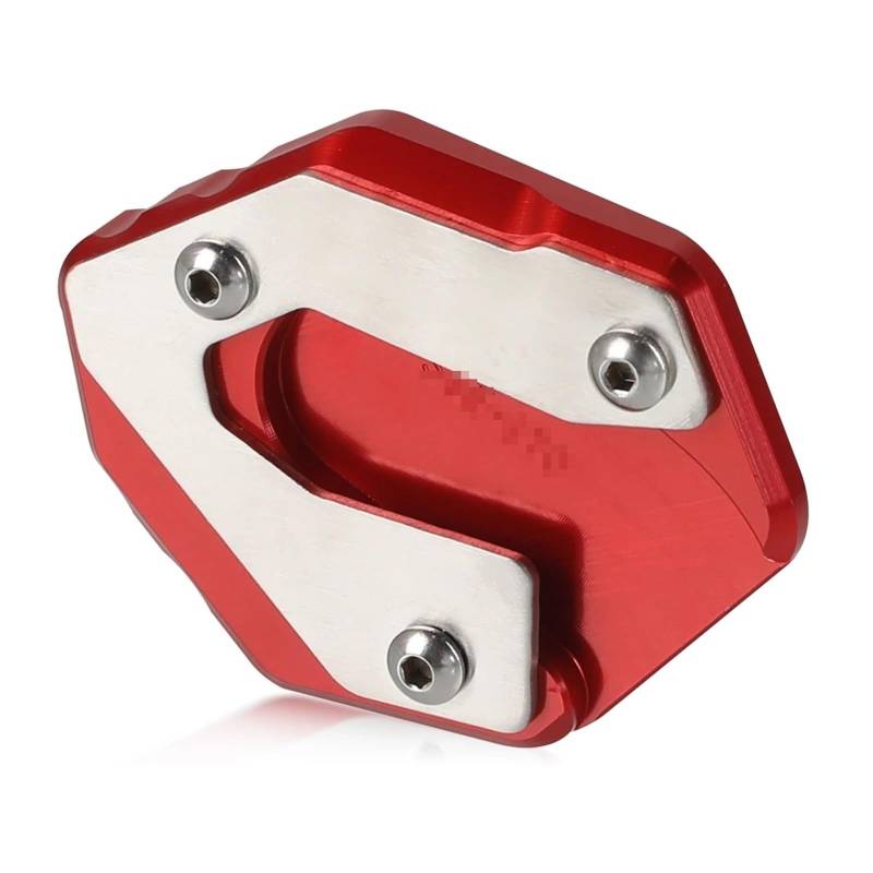 Für Y&amaha MT-09 Für Tracer Für Tracer 900 GT XSR 900 FJ-09 2014-2020 Motorrad Fußseitenständer Platte Kickstand Extension Enlarger Support(Red) von HBJzxlOK