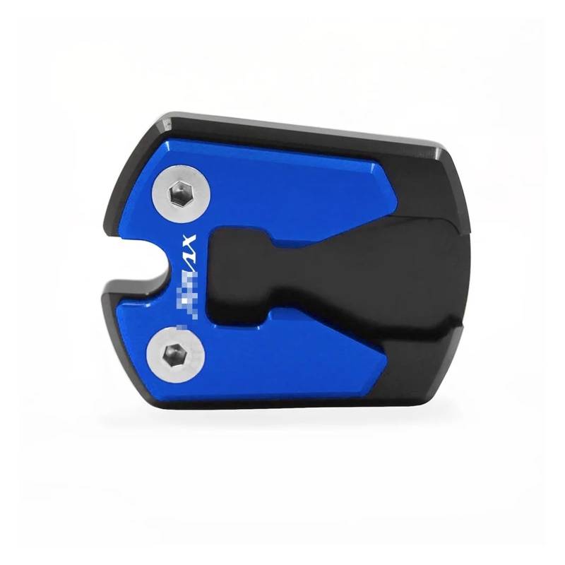 Für Y&amaha X-MAX 300 XMAX300 125 250 XMAX125 Motorrad Fußseitenständer Vergrößerer Stützpolsterplatte Kickstand Vergrößern Erweiterung(Blue) von HBJzxlOK