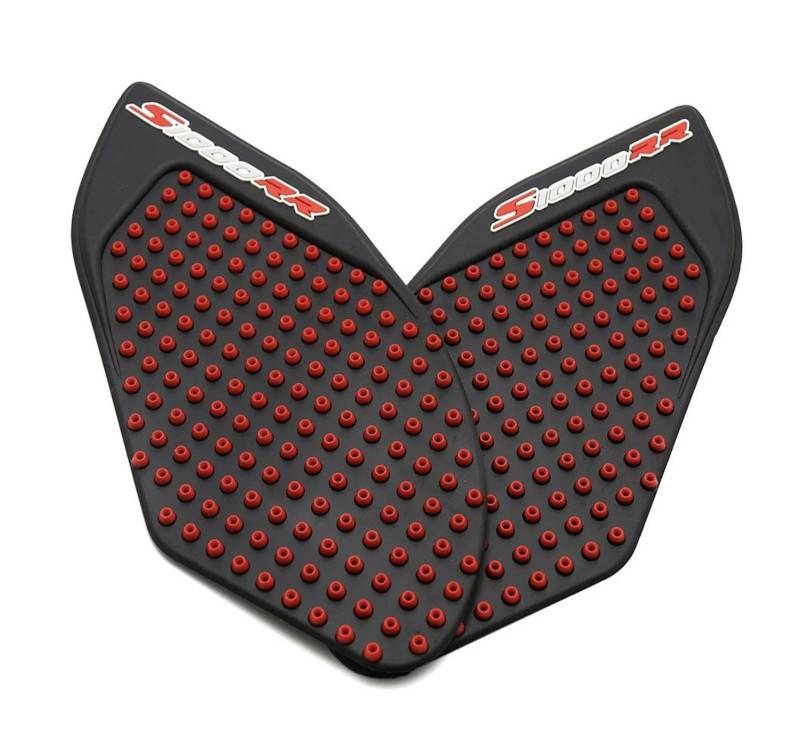 Motorrad Tankpad Für S1000RR S1000 RR 2010-2017 2018 Motorrad Aufkleber Anti Slip Kraftstoff Tank Pad(Red) von HBJzxlOK