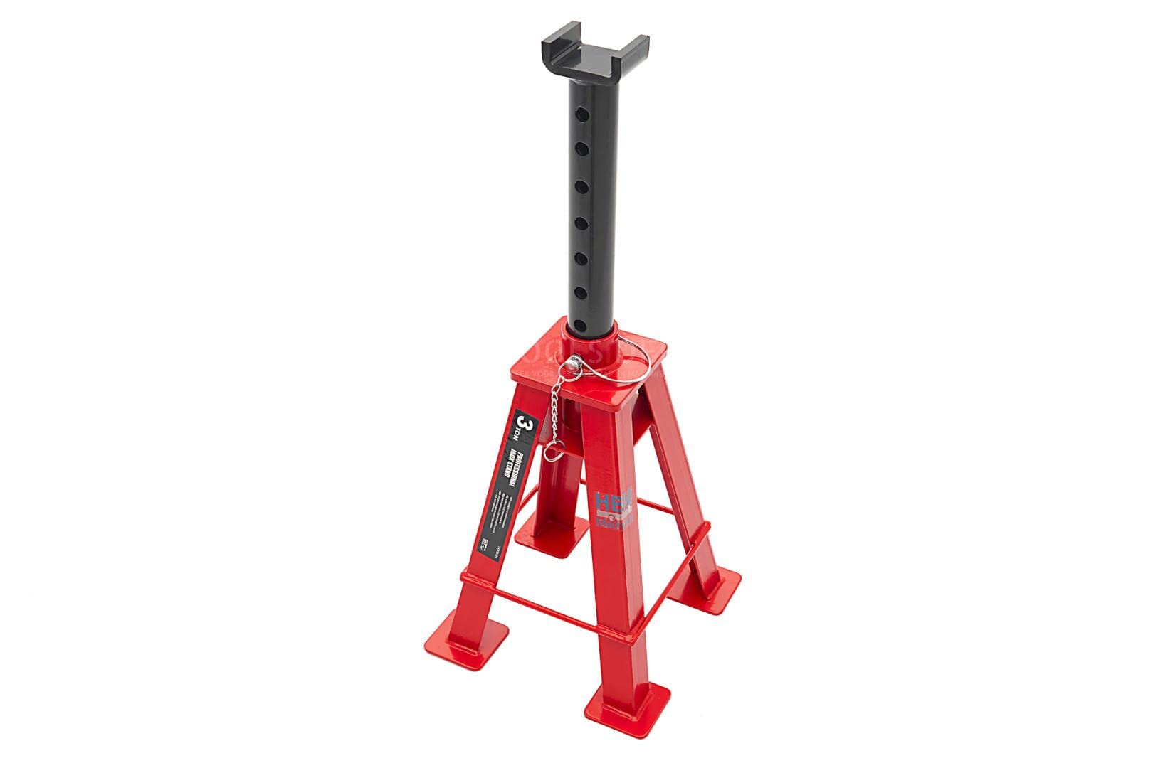 HBM hohe Achsstütze für Heavy Duty - 3 Tonnen, verstellbar von 48-74 cm von HBM