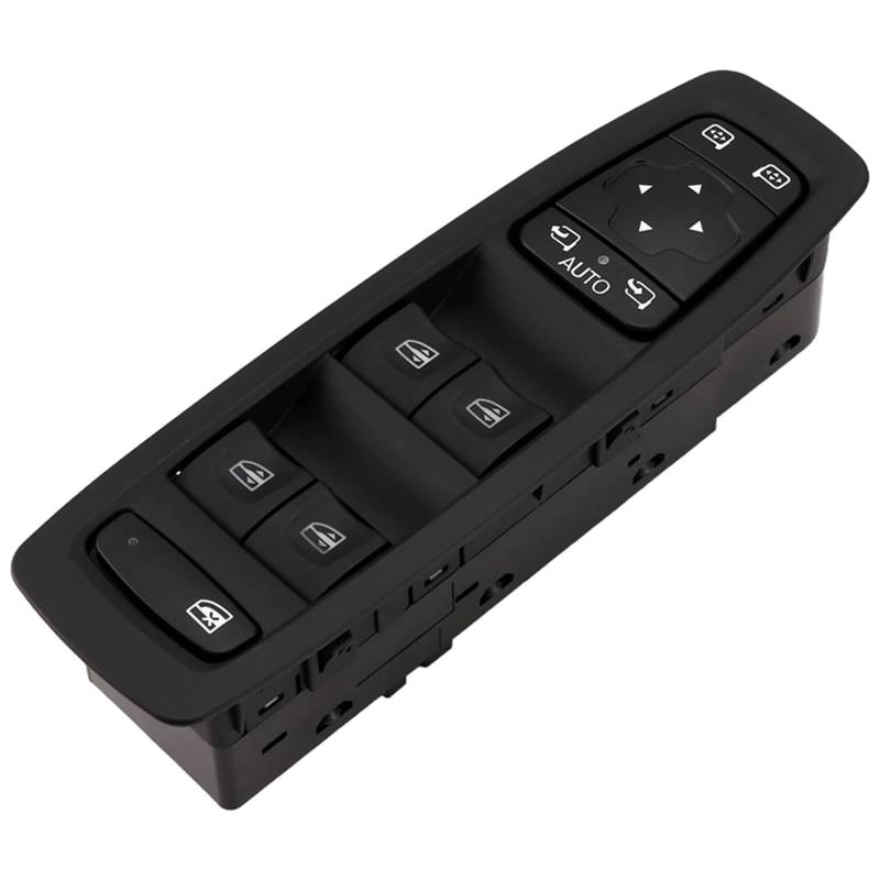 Glasheber-Taste Controller für Auto-Fensterheber-Hauptschalter-Heberknopf 25401-2952R / Passend for Renault Kadjar 2015-2022 for Megane LV 2018 von HBUXGF