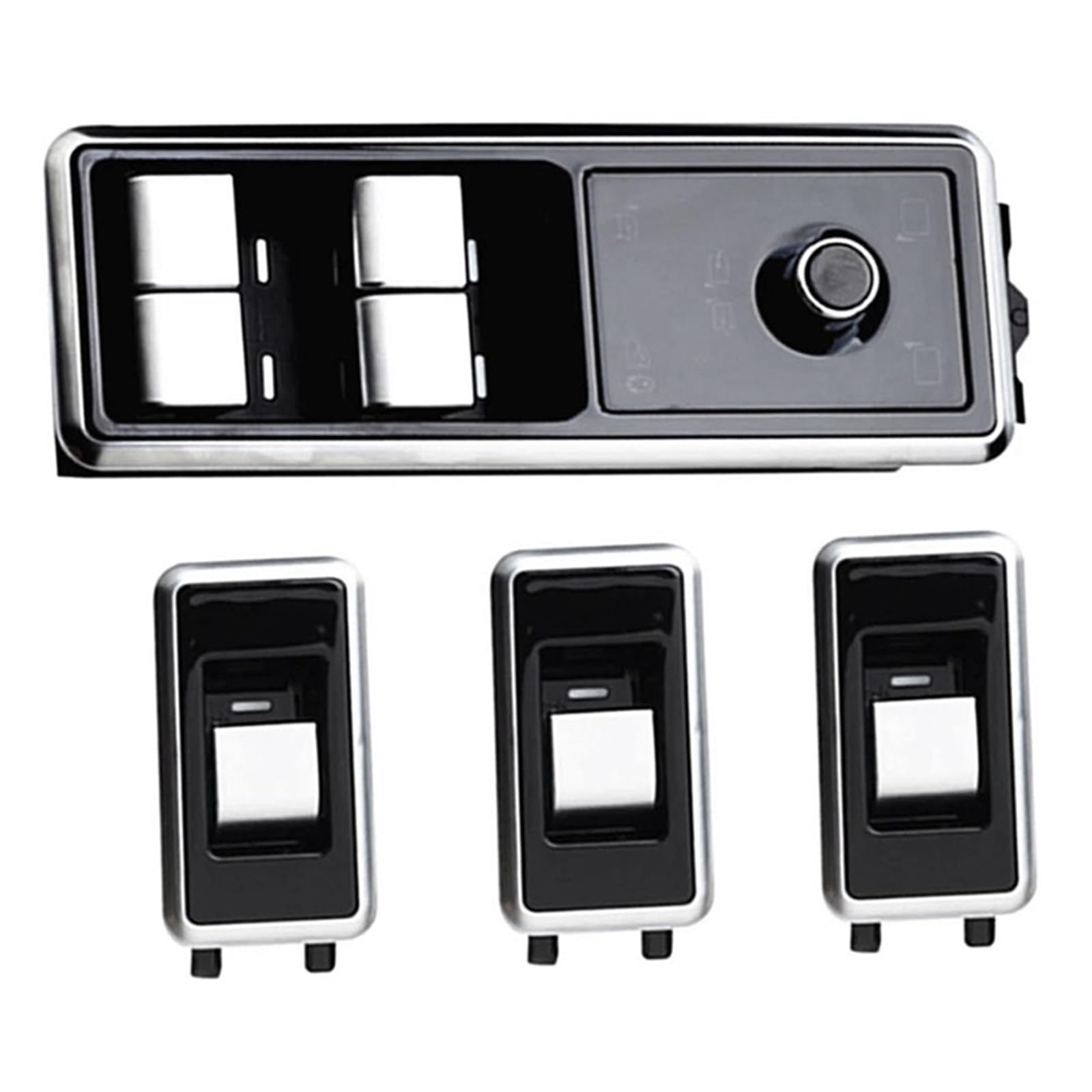 Glasheber-Taste Controller für Auto-Fensterschalter, elektrischer Fensterheber-Steuerschalter, passend for Land Rover Range Rover L405 Sport L494 Discovery 5 L462 von HBUXGF