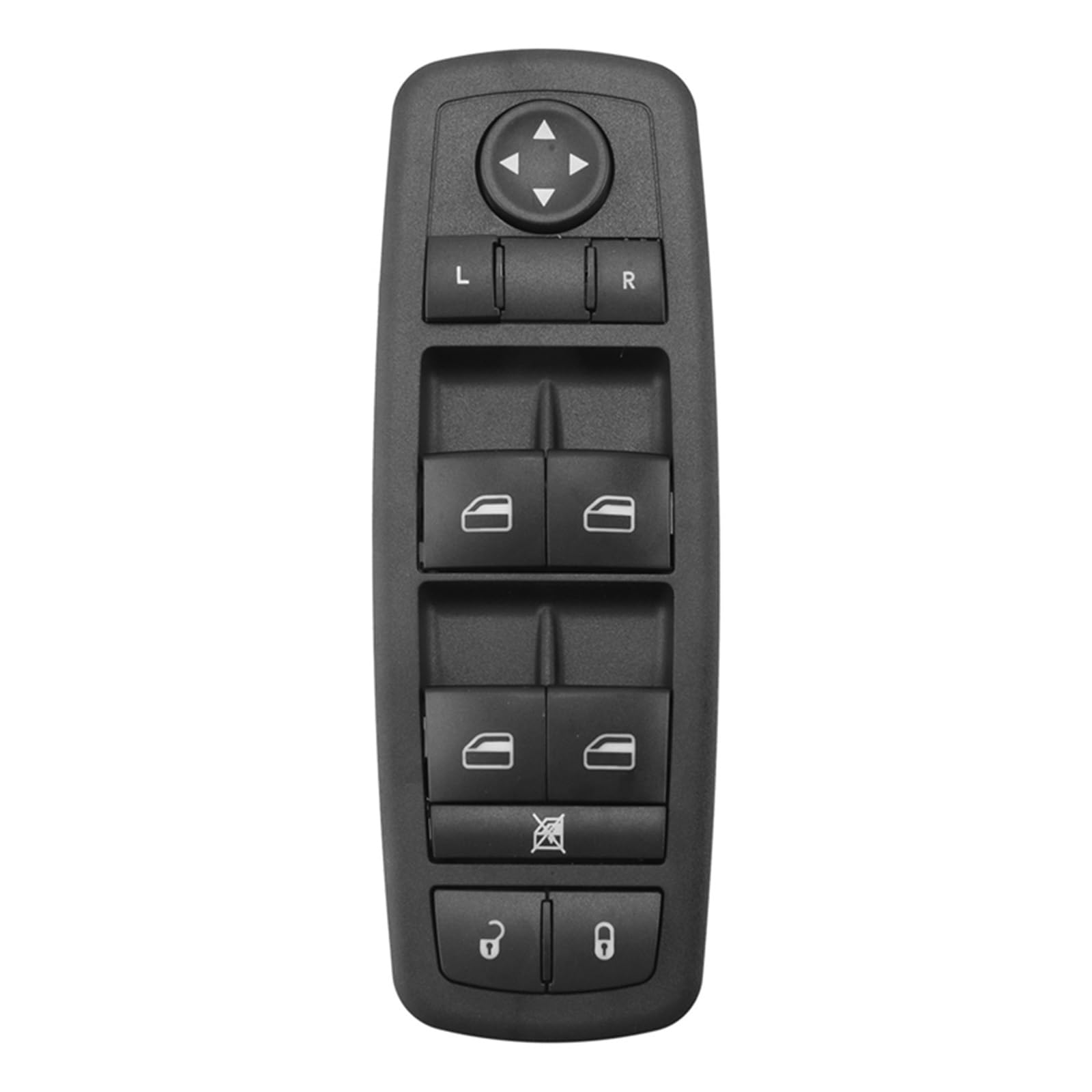 Glasheber-Taste Controller für Fahrerseitiger Vordertür- und Fensterschalter 68271203AB / Passend for 2014–2019 Jeep Cherokee Chrysler 200 Glasheberschalter von HBUXGF