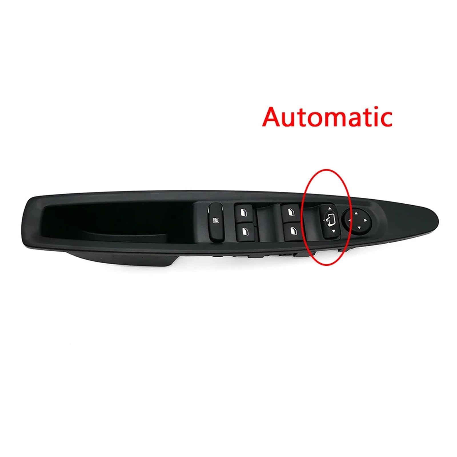 Glasheber-Taste Controller für Vorne Links Auto Power Fenster Control Schalter Fensterheber Taste/Fit for Citroen C4 2005 2006 2007 2008 2009 2010(Automatic Rearview) von HBUXGF