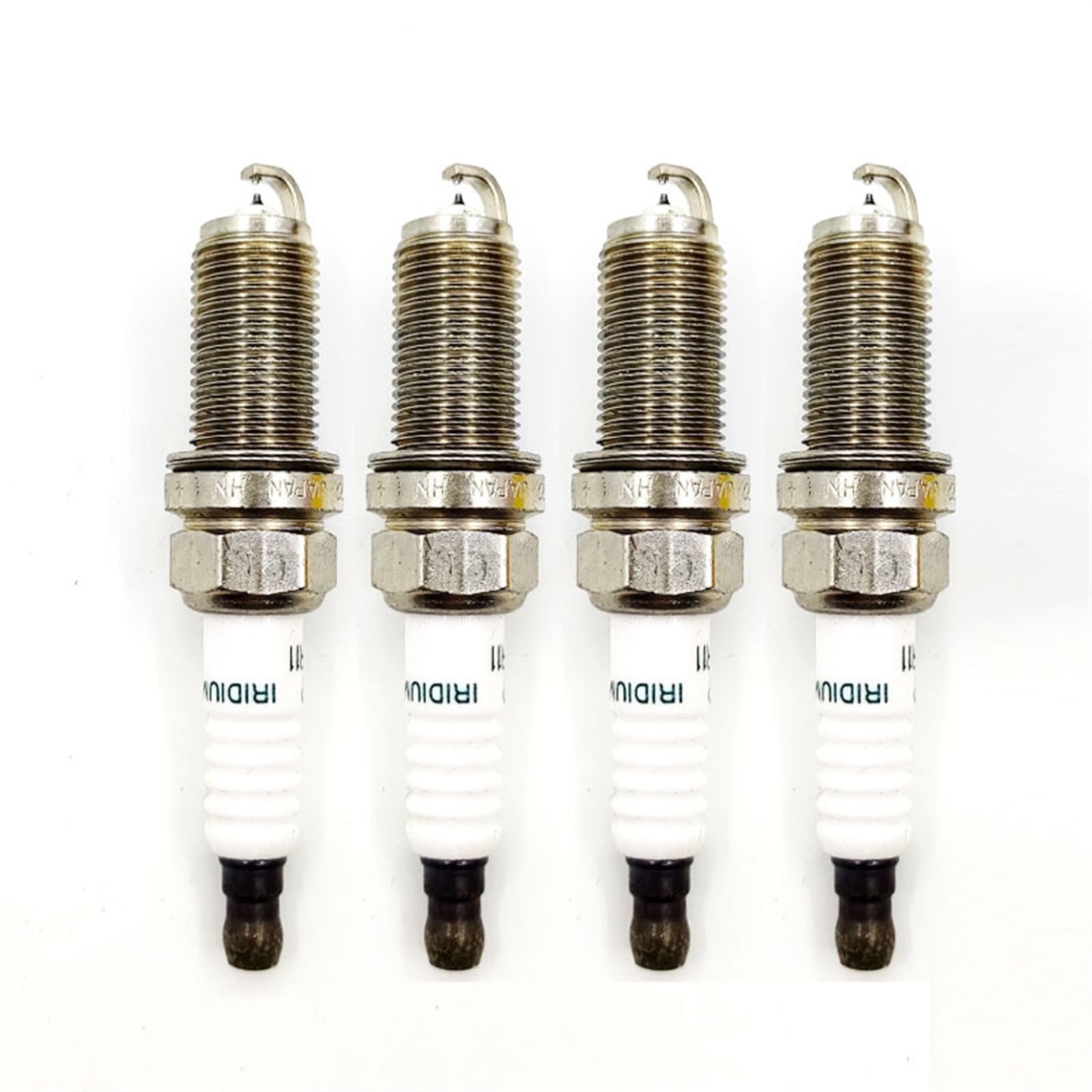 zündkerzen für auto 18845-11160 Zündkerze FXU16HR11, kompatibel mit Hyundai SONATA IV Doppel-Iridium-Kerzenkerzen 1884511160, 4 Stück(4pcs) von HBUXGF