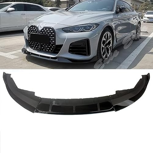 Auto Frontspoiler Lippe für BMW 4er 2020+ G26 420i 430i 435i M440i, Frontspoiler Lippe Allgemeine StoßStange Modellauto UnterköRper-Kit von HCELET