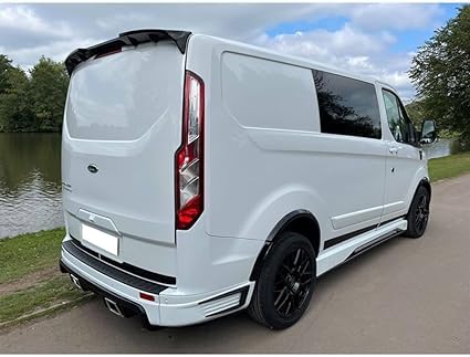 Auto Kofferraum Heck Spoiler für Ford Transit Custom 2012-2018, Heckspoiler Auto-Spoiler Kofferraumspoiler Umbauzubehör von HCGLED