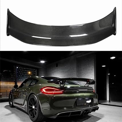 Auto Kofferraum Heck Spoiler für Porsche Cayman 981 986 986 987 718 GT4 GT 2016 2017 2018 2019, Heckspoiler Auto-Spoiler Kofferraumspoiler Umbauzubehör von HCGLED