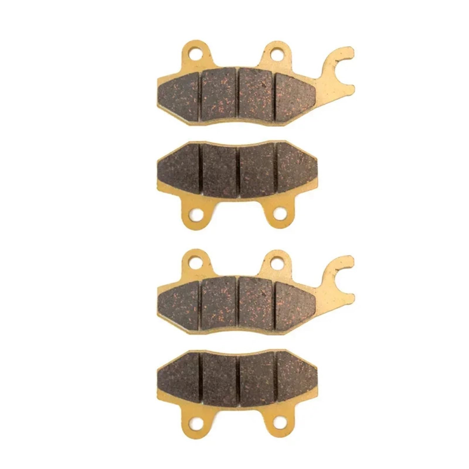 Motorrad Bremsbeläge Vorne Disc Tabletten for ZX130R ZX130 ZX 130 R Kaze 130 08-10 BN125 BN125A 00-07 BN 125(2pairs) von HCHAJSEH