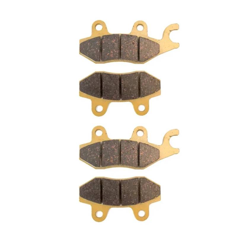 Motorrad Bremsbeläge Vorne Disc Tabletten for ZX130R ZX130 ZX 130 R Kaze 130 08-10 BN125 BN125A 00-07 BN 125(2pairs) von HCHAJSEH