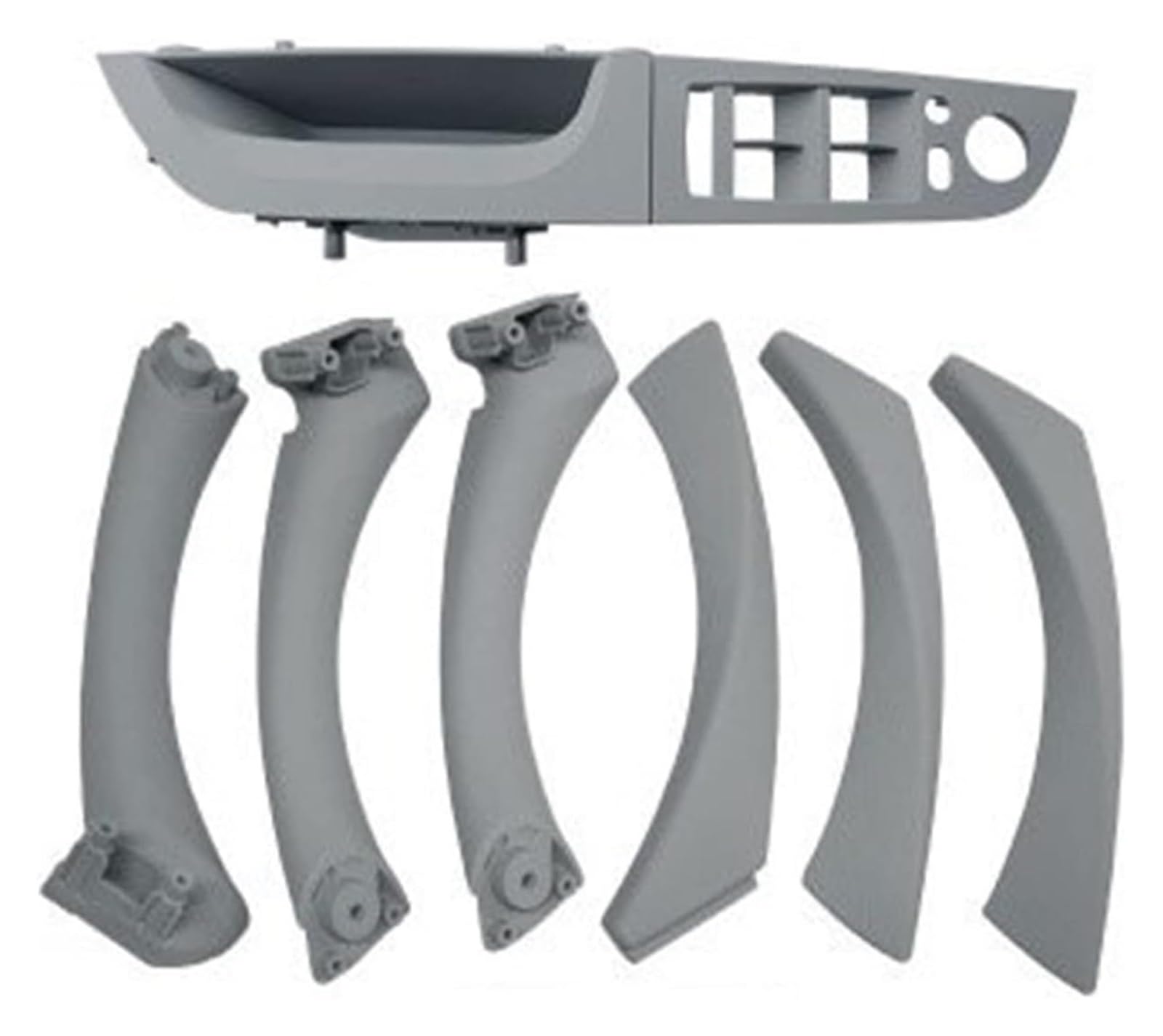 Autotürgriff Innenraum Für E90 E91 3er-Serie 2004–2012 Limousine Pull Trim Abdeckung LHD RHD Innentürgriff Panel Kit(37.5 Cm Gray Lhd) von HCKCLMBMZW