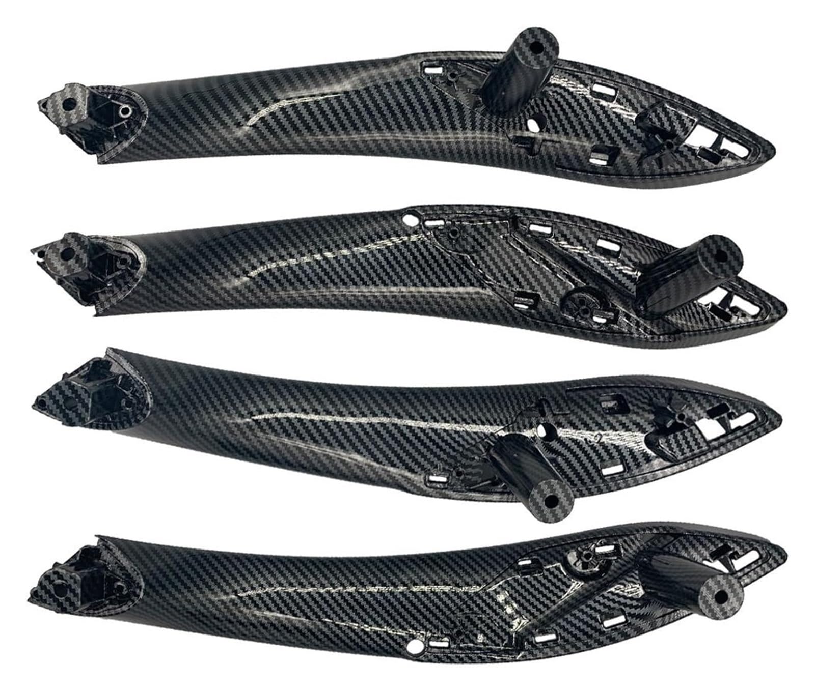 Autotürgriff Innenraum Für F30 F31 F32 F33 F34 F35 F36 F80 Links Rechts Innenverkleidung Auto Innentürgriff(4pcs Carbon Fibre) von HCKCLMBMZW