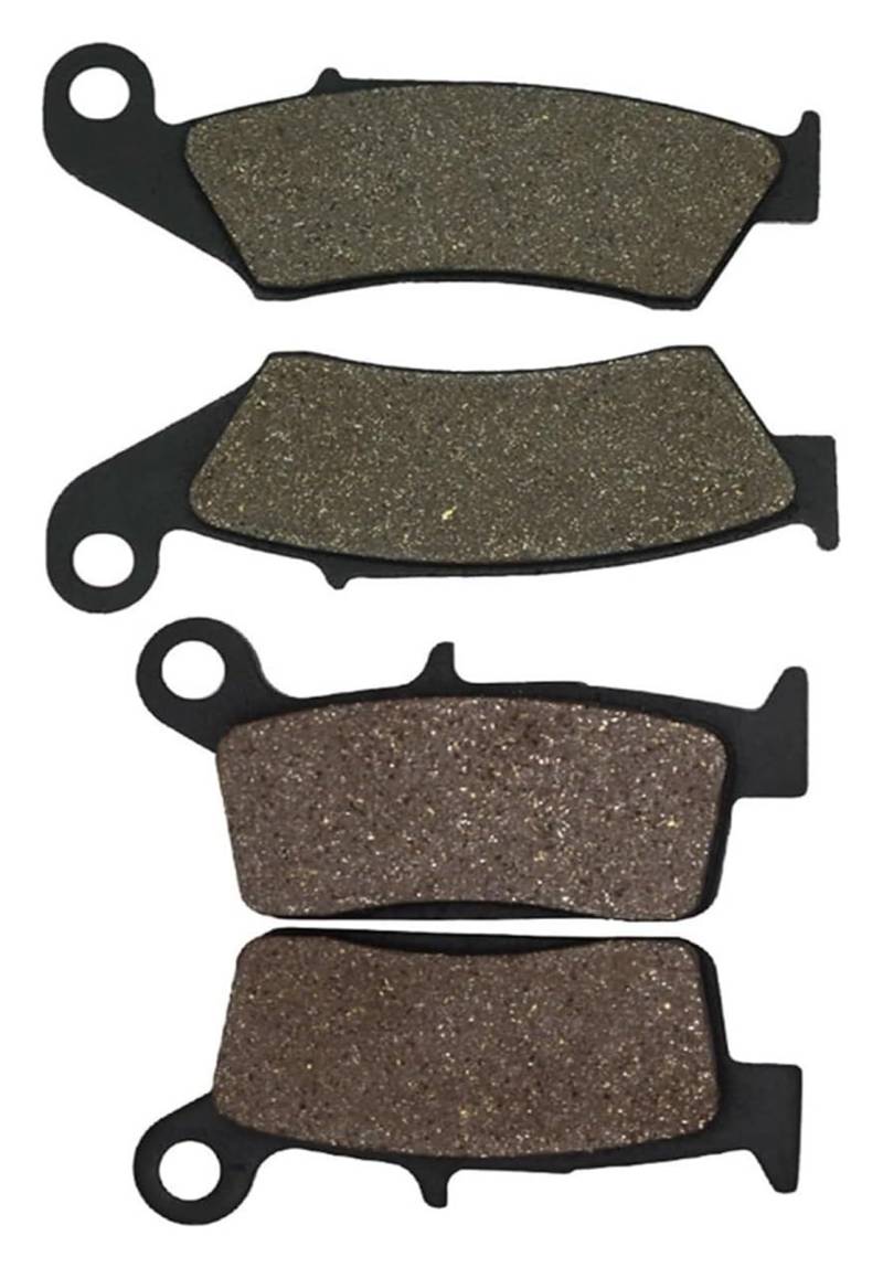 HCKCLMBMZW Motorrad-Bremsbeläge Für CR250 CR250R CR500 CR125 CR 125R 250R 500 XR250 XR400 XR 250 400 XR600R XR650L CRF 230 CRF230 Motorrad Vorne Hinten Bremsbeläge(Front and Rear) von HCKCLMBMZW