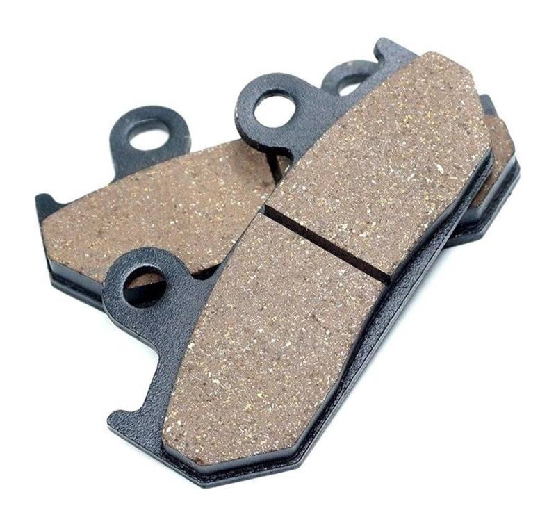 Motorrad-Bremsbeläge Für A&frica Twin XRV750 XRV750A XRV 750 A 1990–1992 Motorrad Vorne Hinten Bremsbeläge Kit Set(Front Brake Pads) von HCKCLMBMZW