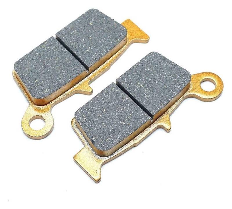 Motorrad-Bremsbeläge Für EC125 MC125 MX125 EC200 MC250 MX250 EC300 FSE450 Dirt Bike Teile Motorrad Motorrad Vorne Hinten Bremsbeläge Set Kit(Rear Brake Pads) von HCKCLMBMZW