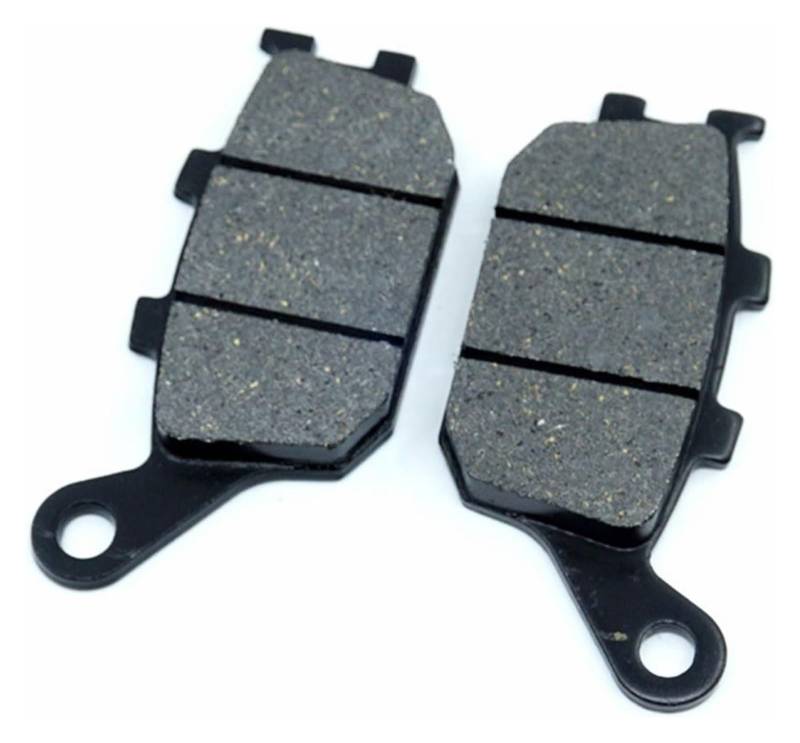 Motorrad-Bremsbeläge Für F&azer Für FZ6 S2 ABS 2007-2017 YZF R6S 2003-2009 FZ1 Naked 2006-2017 Motorrad Vorne Hinten Bremsbeläge Set Kit(Rear brake Pads) von HCKCLMBMZW