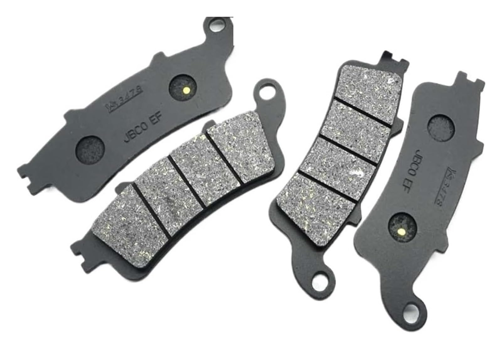 Motorrad-Bremsbeläge Für KAWA&SAKI EN650 Für Vu&lcan S 2015-2023 EN650C 2018-2020 EN650D Motorrad Vorne Hinten Bremsscheibenbeläge Kits Set(2 Front Brake Pads) von HCKCLMBMZW