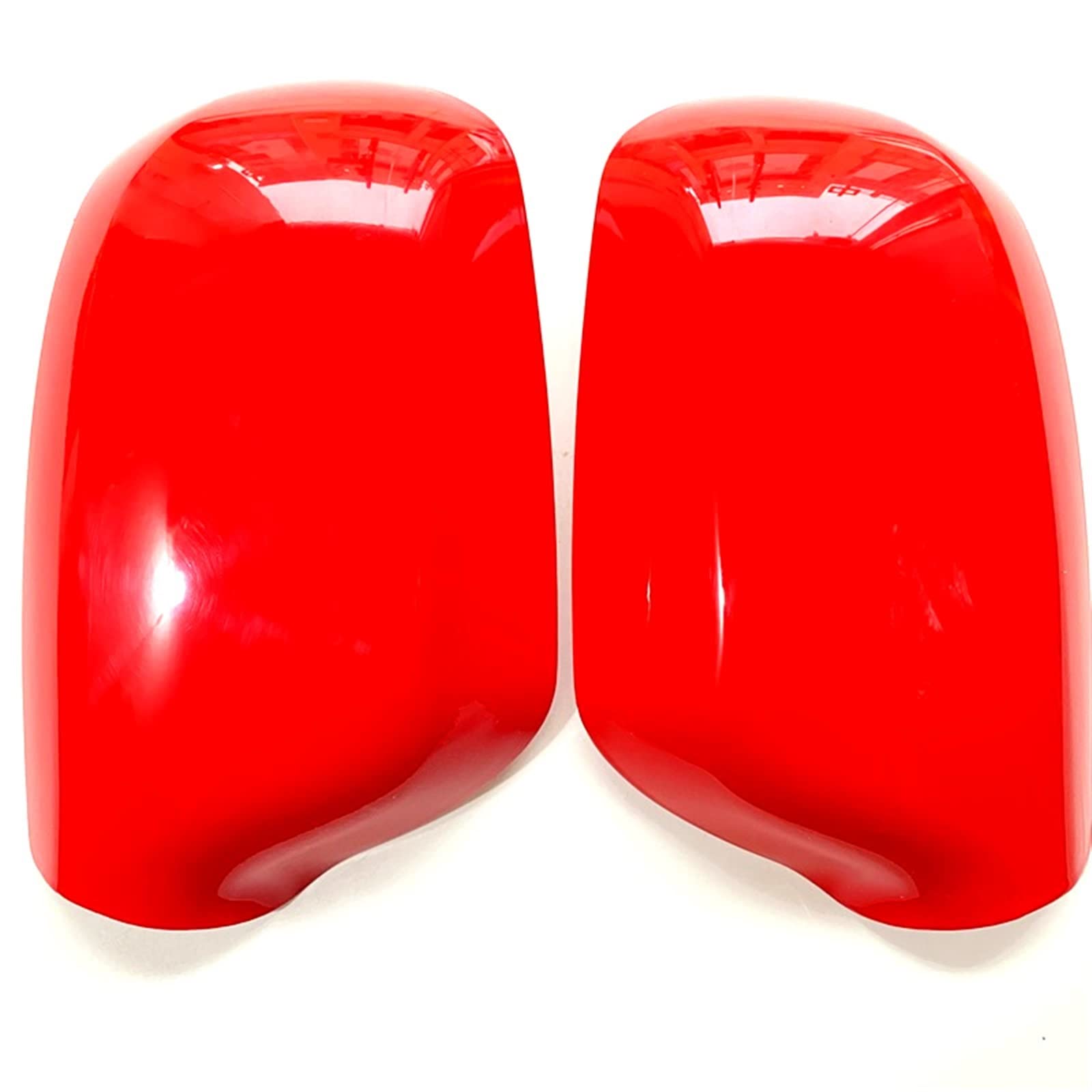 HCPGBGLBTF Autozubehör passend for Mazda 3 Rückspiegelabdeckung Rückspiegelgehäuse Spiegelschale Rückspiegel(Red Left and right) von HCPGBGLBTF