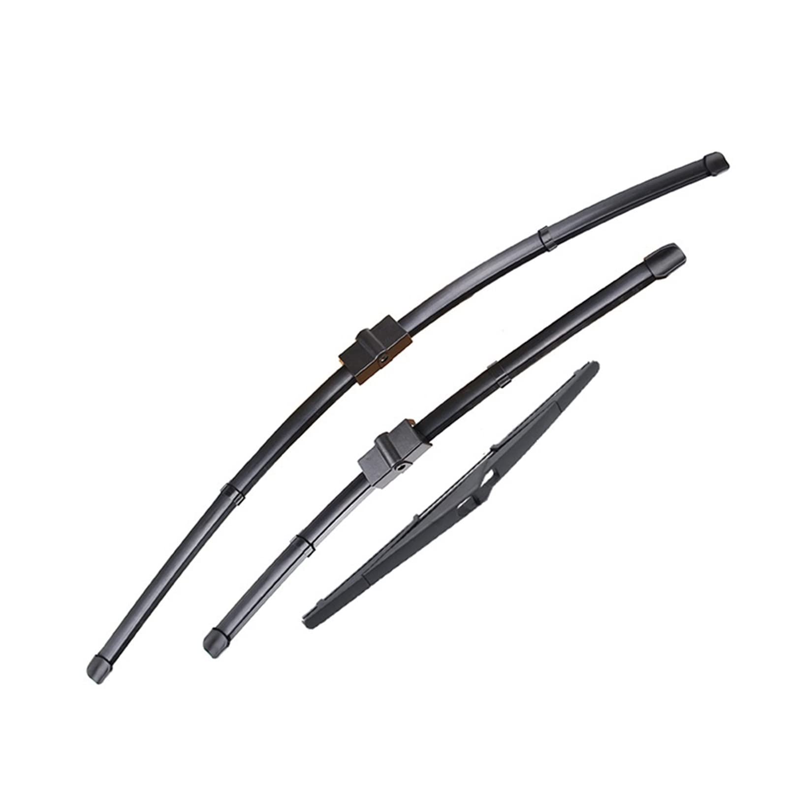 HCPGBGLBTF Wischer vorne hinten Wischblätter Set Windschutzscheiben Windschutzscheibe Vordere Heckfenster 26 "+17" +16 "Kompatibel for Peugeot 207 Kompatibel for Hatchback 2006 Wischer von HCPGBGLBTF