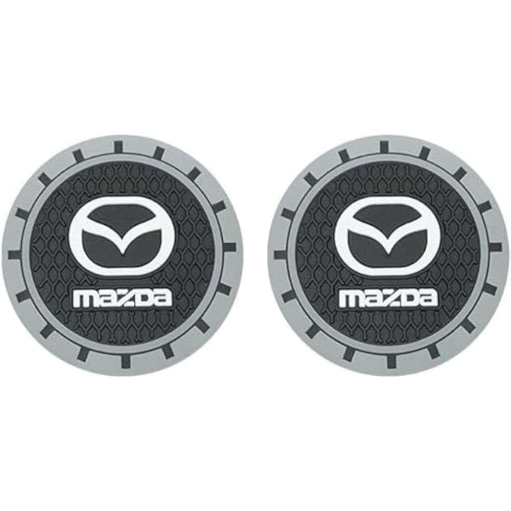 2PCS Auto Getränkehalter Untersetzer für Mazda 3 2013-2018,Anti-Rutsch Auto Untersetzer für Kaffeebecher Becherhalter Auto Innenraum Zubehör von HCXYSZLB