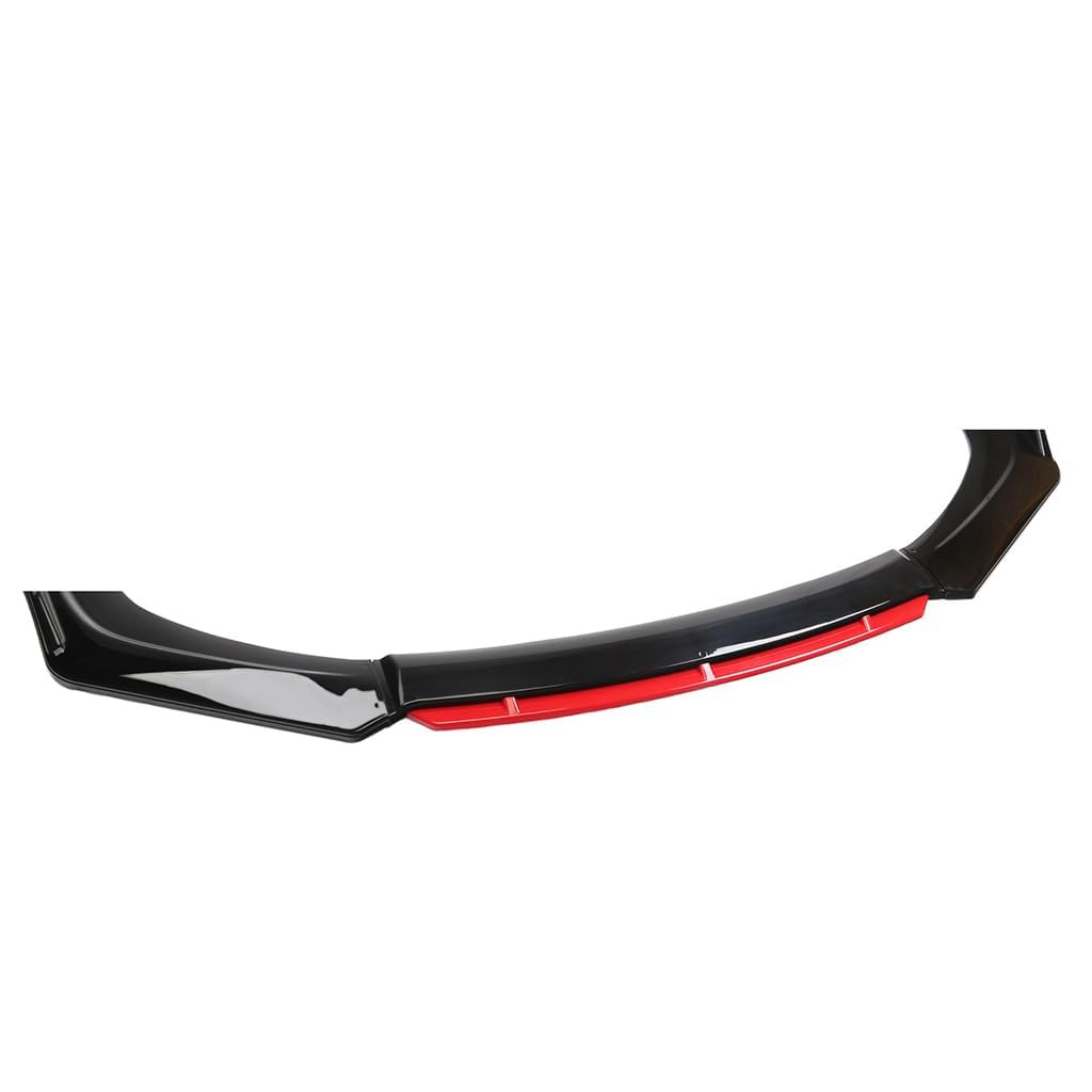 Auto Frontlippe Frontspoiler für BMW X1 E84 2009-2015, Frontstoßstange Spoiler Protector Splitter Kit Frontspoiler Lippe Auto zubehör Frontlippe Spoiler,A-Red von HCXYSZLB