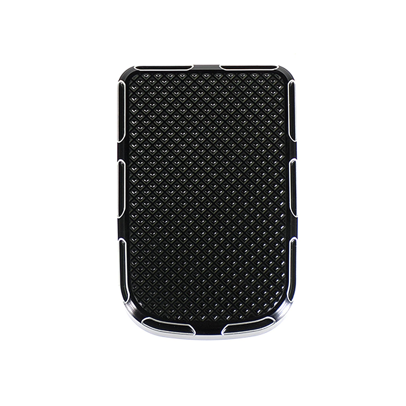 HCmotorku Motorrad Bremspedal Pad Cover Fit für Harley Softail FL 1986-2017 Dyna FLD 2012-2016 Touring Trike 1980-2023 Schwarz von HCmotorku