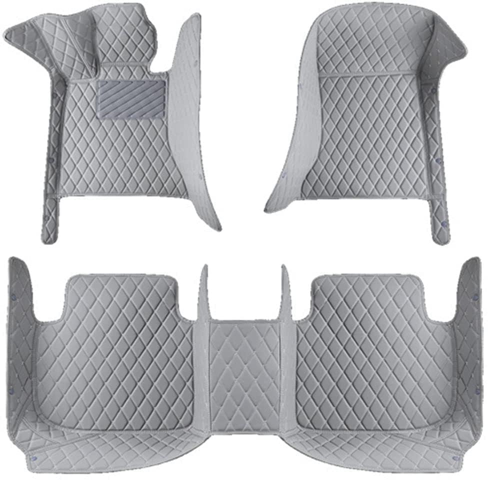 All Inclusive Autofußmatten für Honda CRV 2002 2003 2004 2005 2006 LHD, Wasserdicht und rutschfest Autoteppich, All Wetter Leder Fußmatten, Autoteppich Schutz Mats,E Grey von HDAJDWA