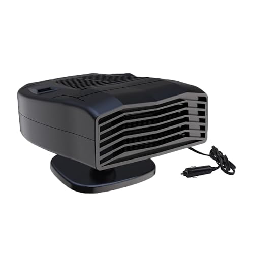 HDAKDDHG Tragbare Auto-Heizungsentfroster, 150 W, 12 V, tragbare Auto-Heizung, Auto-Heizungen, Lüfter, Entnebeler, 2-in-1-Modi, Heizung, Kühlung für schnelles Aufheizen, Abtauen, Entnebeler für alle von HDAKDDHG