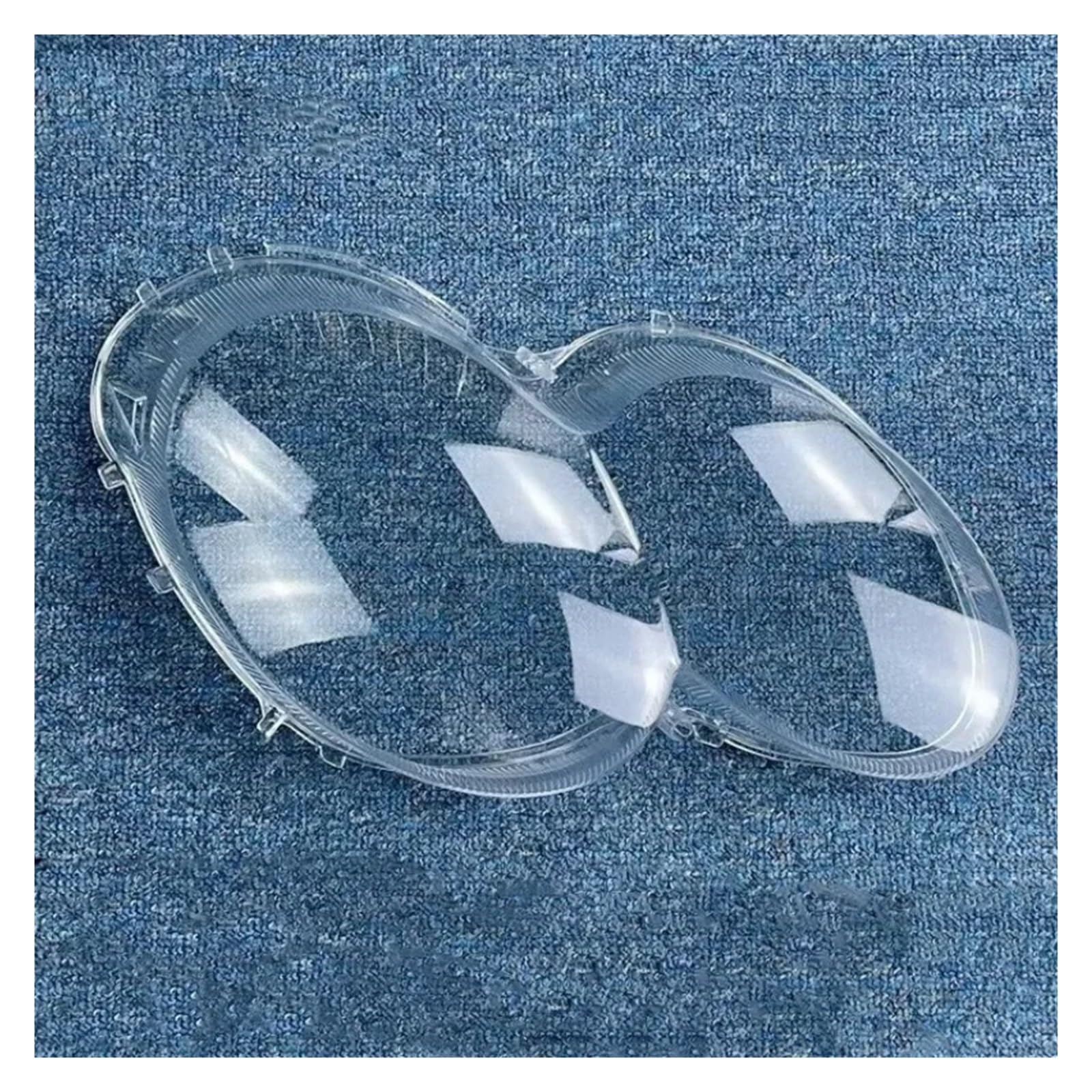 Autozubehör Scheinwerferabdeckung Transparenter Lampenschirm Scheinwerferschale Kompatibel for Mercedes-Benz SL-Klasse SL350 SL500 2004 2005 2006 2007(Right Side 1PCs) von HDBDFCL