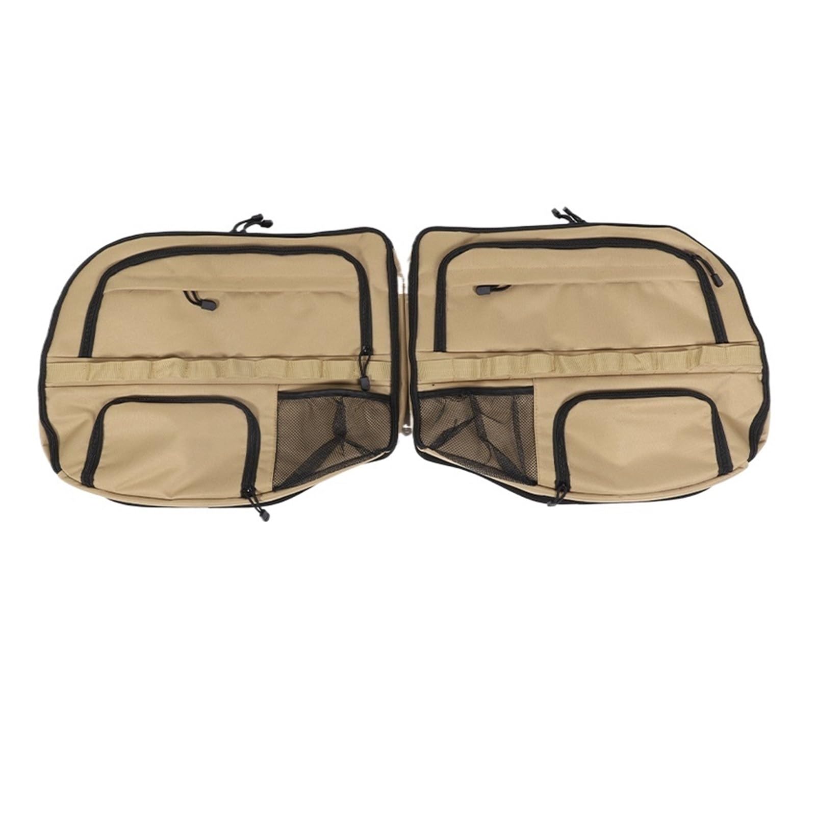 Kofferraum-Organizer-Tasche kompatibel mit Land Rover Defender 90 110 130 2020–2024, Zubehör for die Innenaufbewahrung von Teilen(Beige1) von HDBDFCL