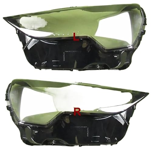 Scheinwerfer-Kunststoffabdeckung, transparente Lampenschirmlinse, Scheinwerferschale, Ersatz for den Lampenschirm, kompatibel mit Audi Q3 2019 2020 2021(2PCS Left and Right) von HDBDFCL