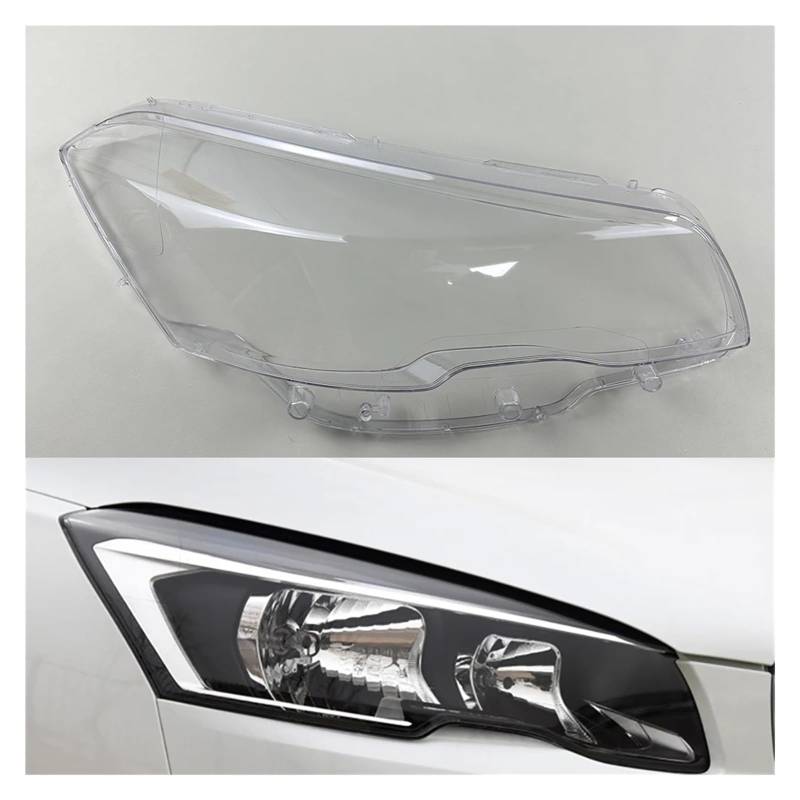 Scheinwerferabdeckung, transparent, kompatibel for Peugeot 508 2015 2016 2017, Lampenschirm, Lampenlinse, Scheinwerferschale, Auto-Ersatzteile(Right) von HDBDFCL