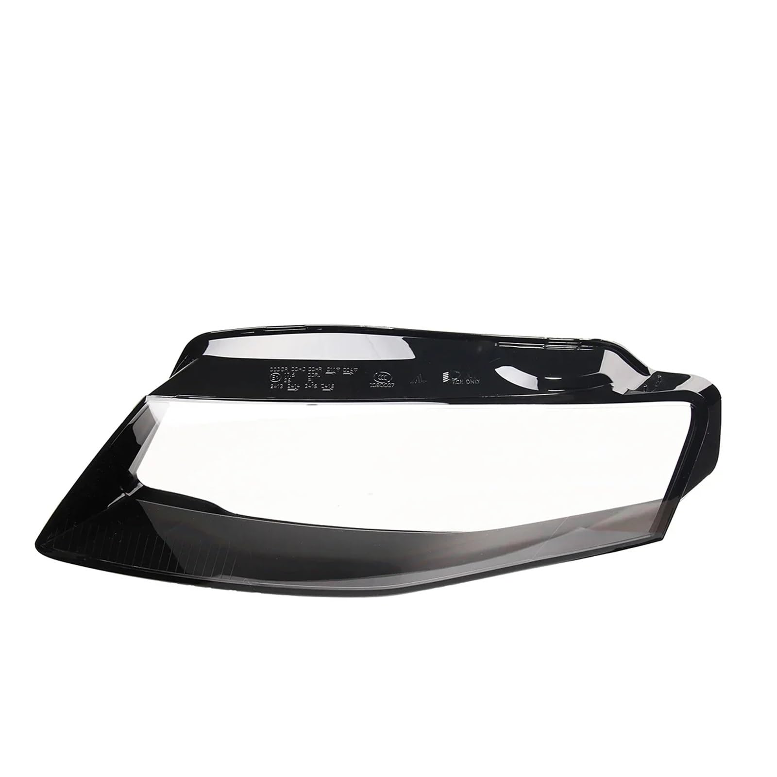 Scheinwerfergehäuse, Paar Frontscheinwerferabdeckung, Scheinwerfergehäuse, transparente Lampenschirmlinse, kompatibel for Audi A4 A4L B8 2009 2010 2011 2012(Left) von HDBDFCL