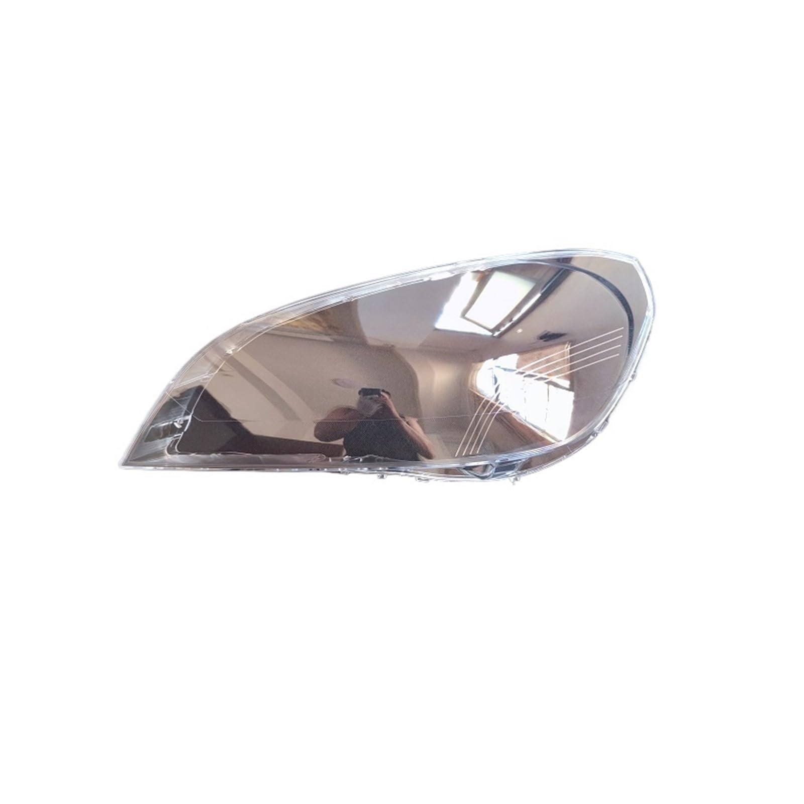 Scheinwerferglasschale, Scheinwerferlampenabdeckung, transparenter Lampenschirm aus Glas, Scheinwerferschirm, kompatibel mit Volvo S60 V60 2009 2010 2011 2012 2013(Left Side) von HDBDFCL