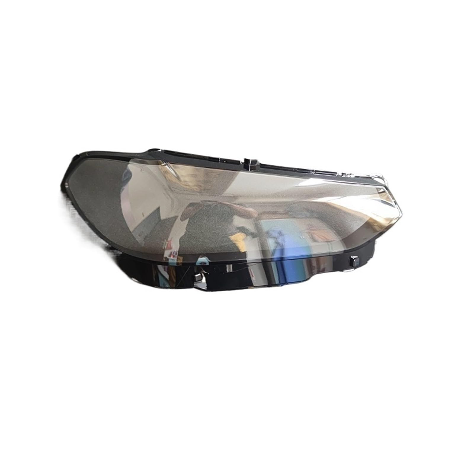 Scheinwerferglasschale Vorne Scheinwerferobjektivabdeckung Fall Transparenter Lampenschirm Autolichtermaske Lampenkappen Kompatibel for BMW X3 G08 G01 2022(Left and Right) von HDBDFCL